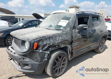 2016 Jeep Renegade 75Th Anniversary z USA, uszkodzony, nr VIN ZACCJBBT0GPC88779